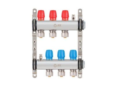 Коллекторная группа AVE135, 3 вых. AV Engineering AVE13500103