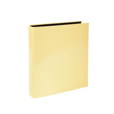 Папка на кольцах "Aquarel", 2 кольца, желтый