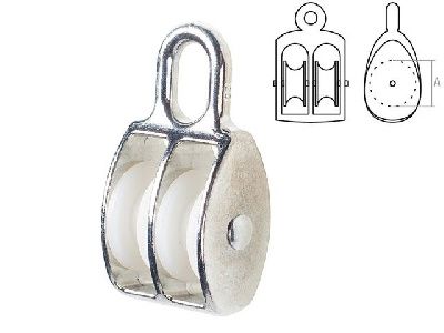 Блок двойной BK-Duplex-PL нейлон Starfix