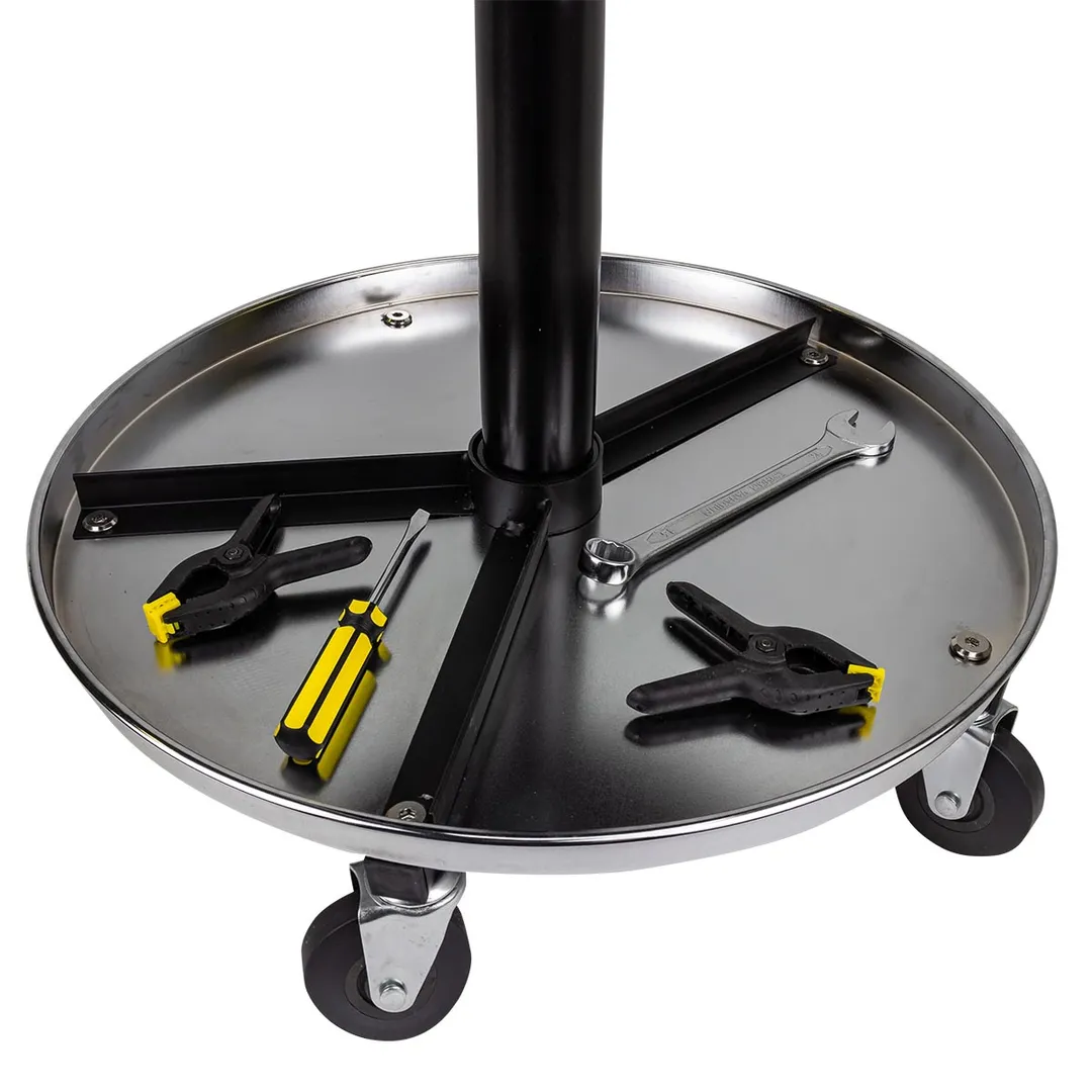 Стул слесарный передвижной поворотный 360 гр, с регулировкой высоты Forsage F-TR6208 BIG