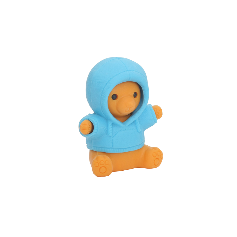 Ластик "IWAKO Teddy Bear, Rabbit & Dog", 1 шт