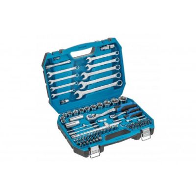 Набор инструментов 1/2"&1/4" 85 пр, 6-гр,. CrV Hoegert HT1R425