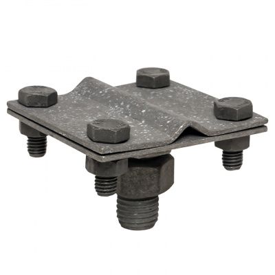 Зажим полоса-прут на штыре HZ EKF PROxima lp-55423