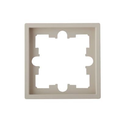 Рамка 1-местная песочная, Carre, Bylectrica ЮЛИГ.735212.591 песочн