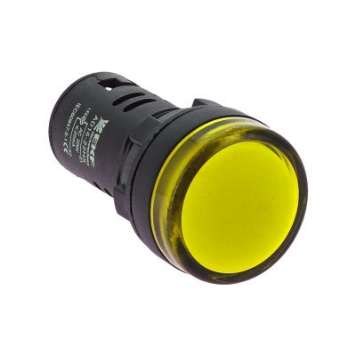 Матрица светодиодная AD16-22HS желтая 400В AC EKF PROxima ledm-ad16-y-400