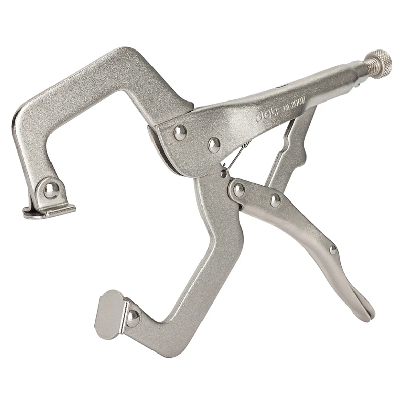 Клещи зажимные С-образные с фиксатором 280 мм Deli YS DL20011