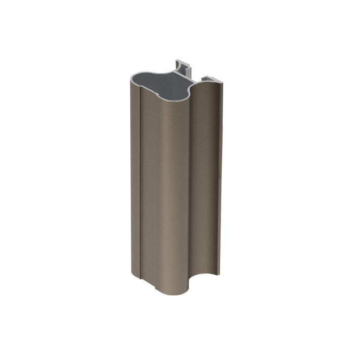 Профиль алюминиевый SENATOR шампань вертик. закрытый L-5300 мм АЛЮТЕХ 13586