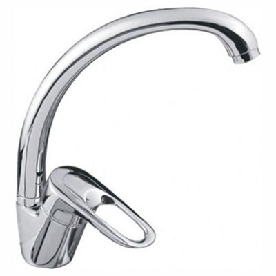 Смеситель для кухни, латунь, хром Ledeme L4104