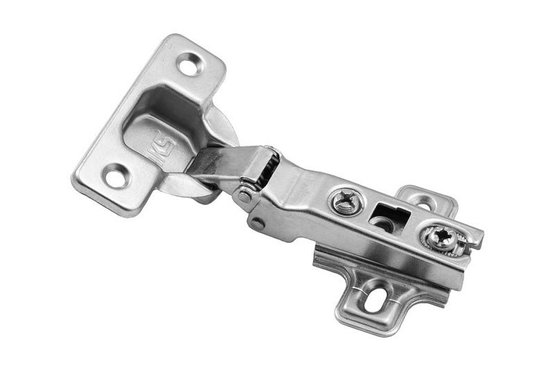 Петля угловая -45° с пружиной 48мм h2 slide-on AKS 123352