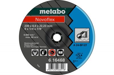 Диск шлифовальный 115×6,0×22,2 для стали, METABO 616460000