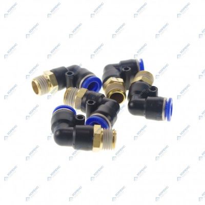 Фитинг угловой 8 мм, 1/4'' НР HOREX YPL08-02