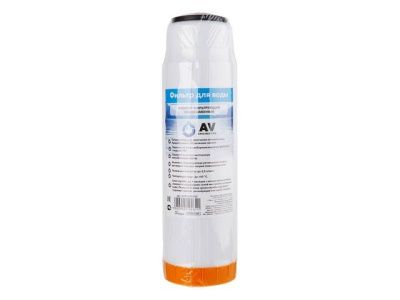 Картридж c ионообменной смолой, 10", картридж механической очистки. AV Engineering AVE121P1010