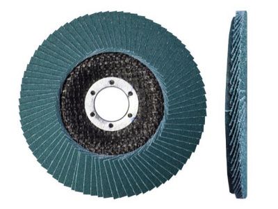 Круг лепестковый 125х22 мм ZK80 ST плоск. КЛТ1 LUGAABRASIV 4603347072073