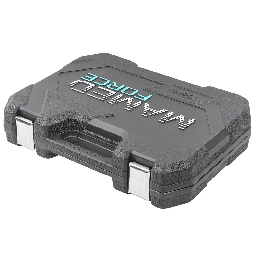 Набор инструментов PROFI 108 пр. 1/4"&1/2" 6-гр MAMEDFORCE MF-41082-5