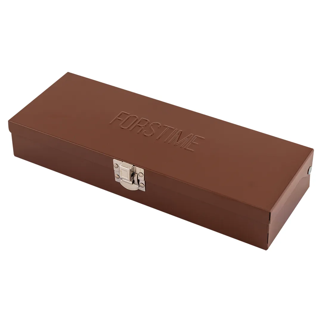 Набор дюймовых головок 1/4''&1/2'' 25 пр FORSTIME FT-50121I