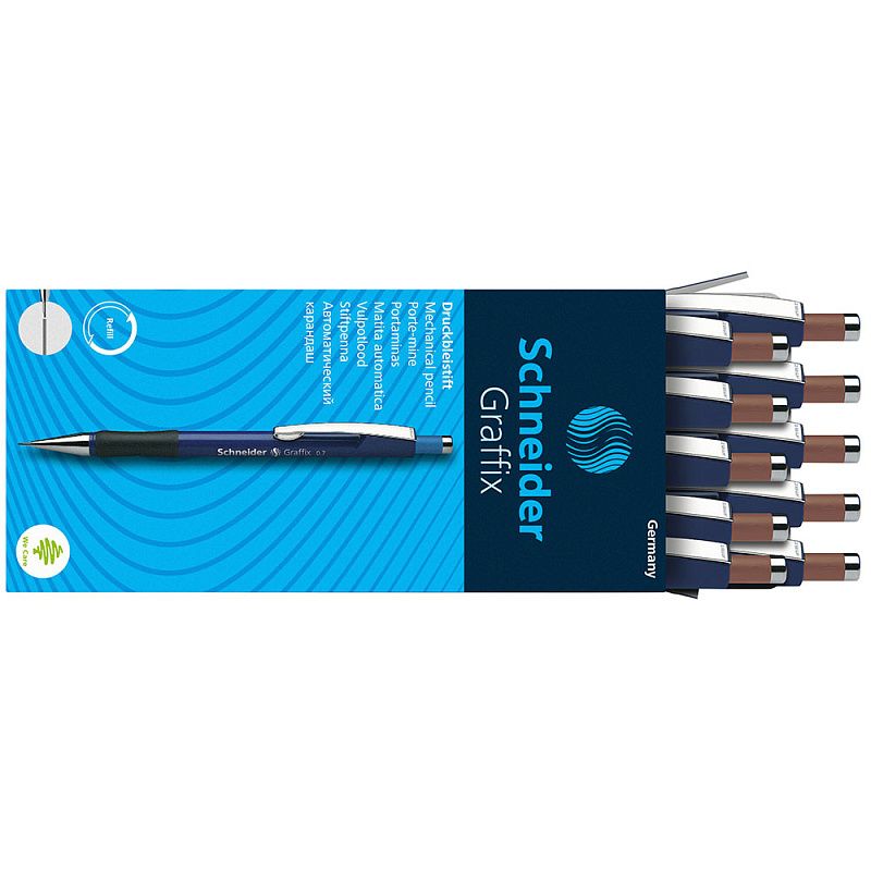 Карандаш автоматический "Schneider Graffix", 0.5 мм, с ластиком