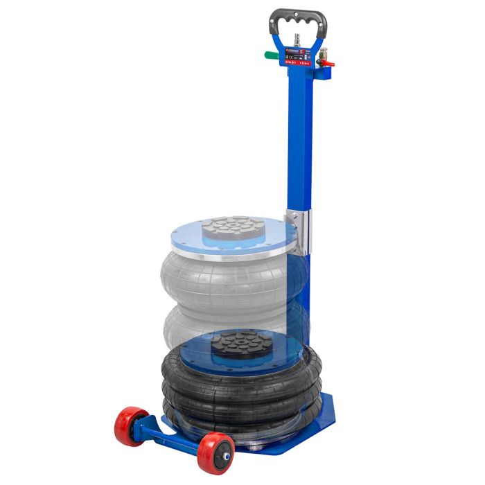 Домкрат подкатной пневматический, 5 т, 135-400 мм Forsage F-TRA1813