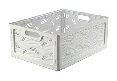 Корзина Flavia 240×160×110 мм, снежно-белый BEROSSI АС 23001000