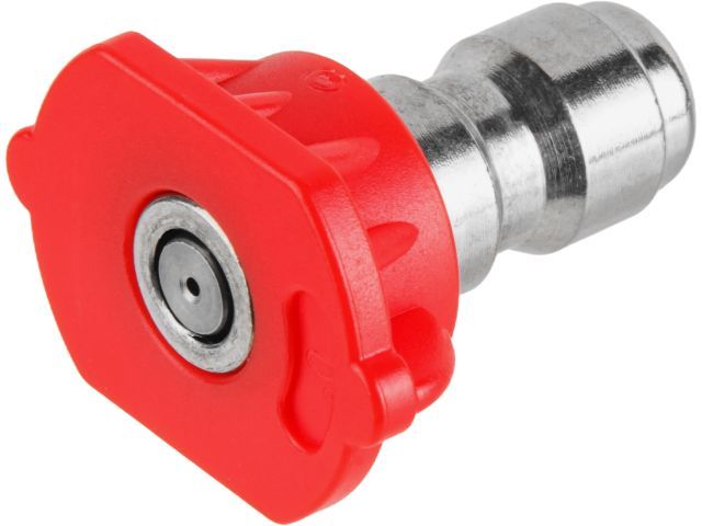 Веерная насадка для очистителя высокого давления PW 1420-1, красная веер 0 град. WORTEX 1334663