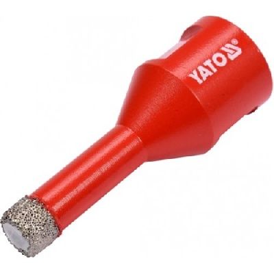 Cверло алмазное корончатое для керамогранита и греса M14 Yato