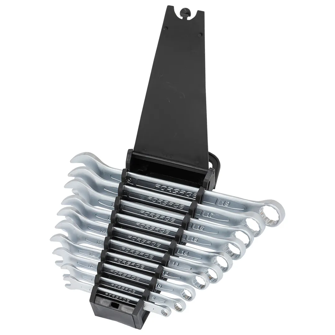 Набор ключей комбинированных 10 пр., 6, 8, 10, 12-17, 19 мм Forsage F-5106