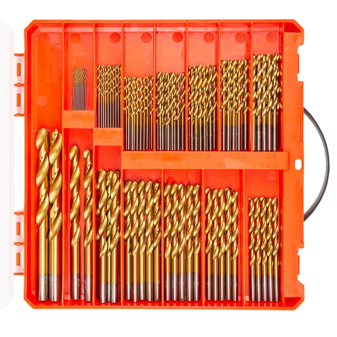 Набор сверл по металлу, 100 пр. EVERFORCE EF-924U100