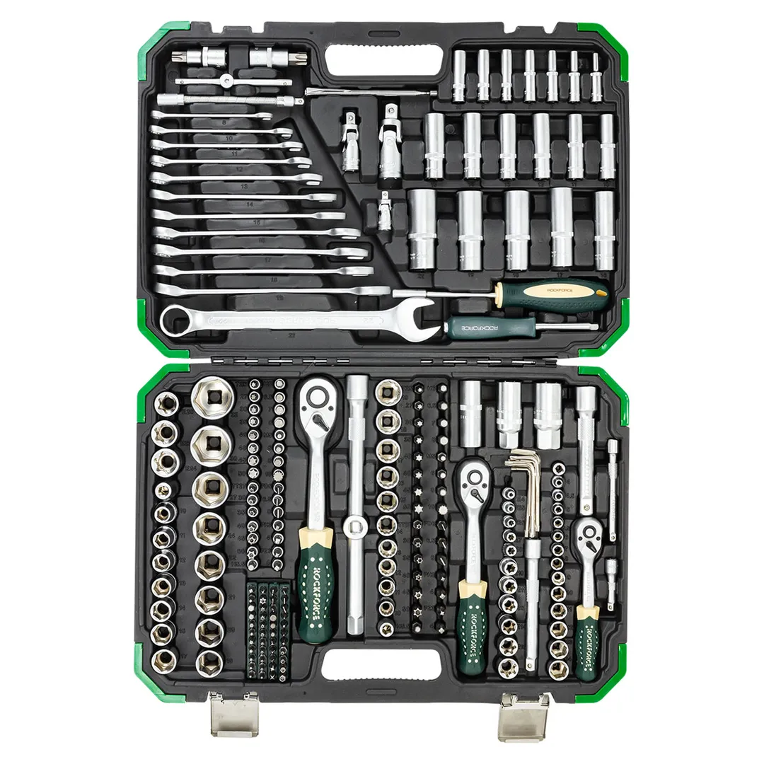 Набор инструментов 216+6 пр. 1/4''&3/8''&1/2'' 6-гр RockForce RF-38841+6