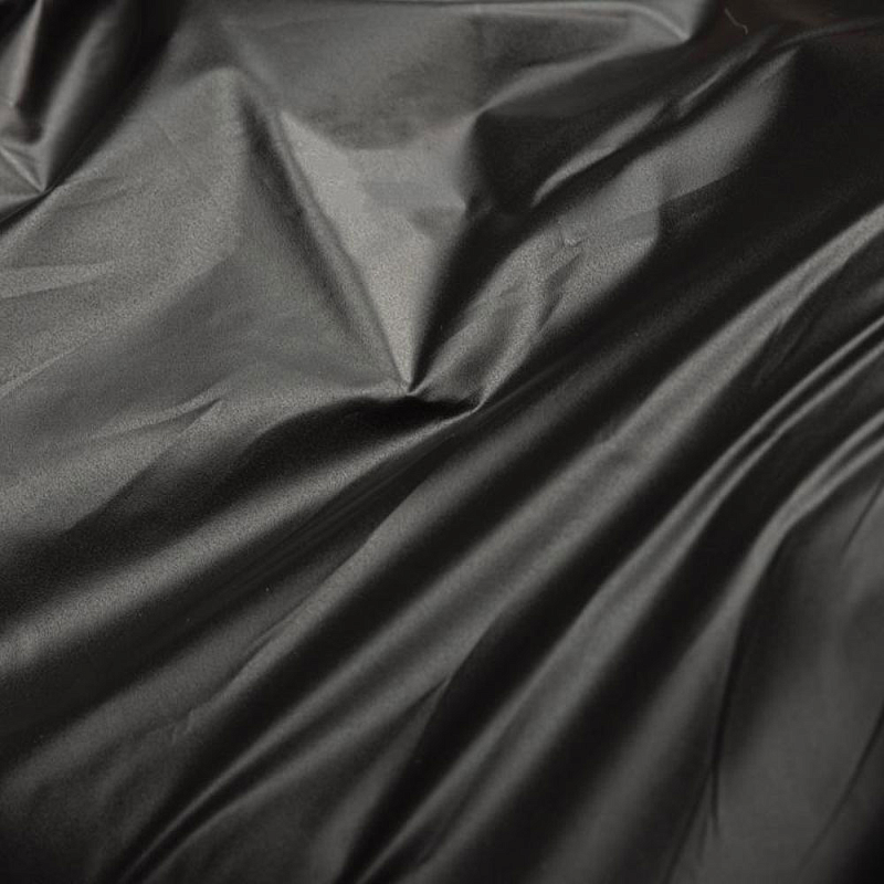 Перчатки ТПЭ одноразовые "Aviora", р-р M, 100 шт/упак, черный