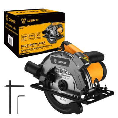 Пила циркулярная DKCS1800W Laser DEKO 086-1012