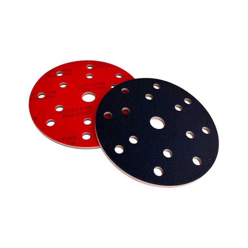 Круг шлифовальный на вспененной основе Ø150 мм 15 отверстий P600 (оксид алюминия) Horex GTA405F600