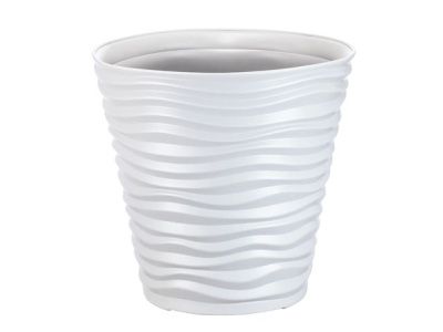 Кашпо ДЮНА D460мм H450мм 50л, белый IDEA М3403