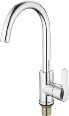 Смеситель для кухни, латунь, хром Ledeme L4598