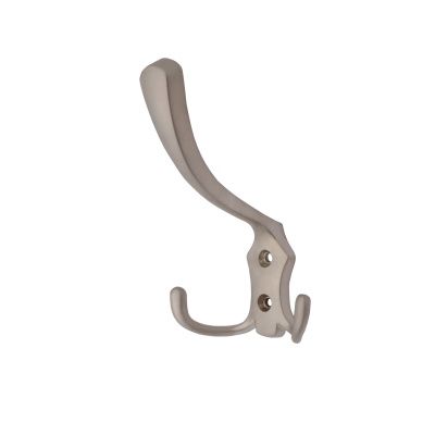 Крючок меб. трехрожковый мет. WP59 сатин AKS PLUS 87551