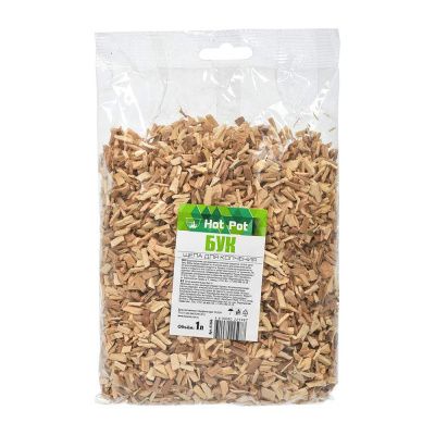 Щепа для копчения, бук, 1 л., HOT POT 61666