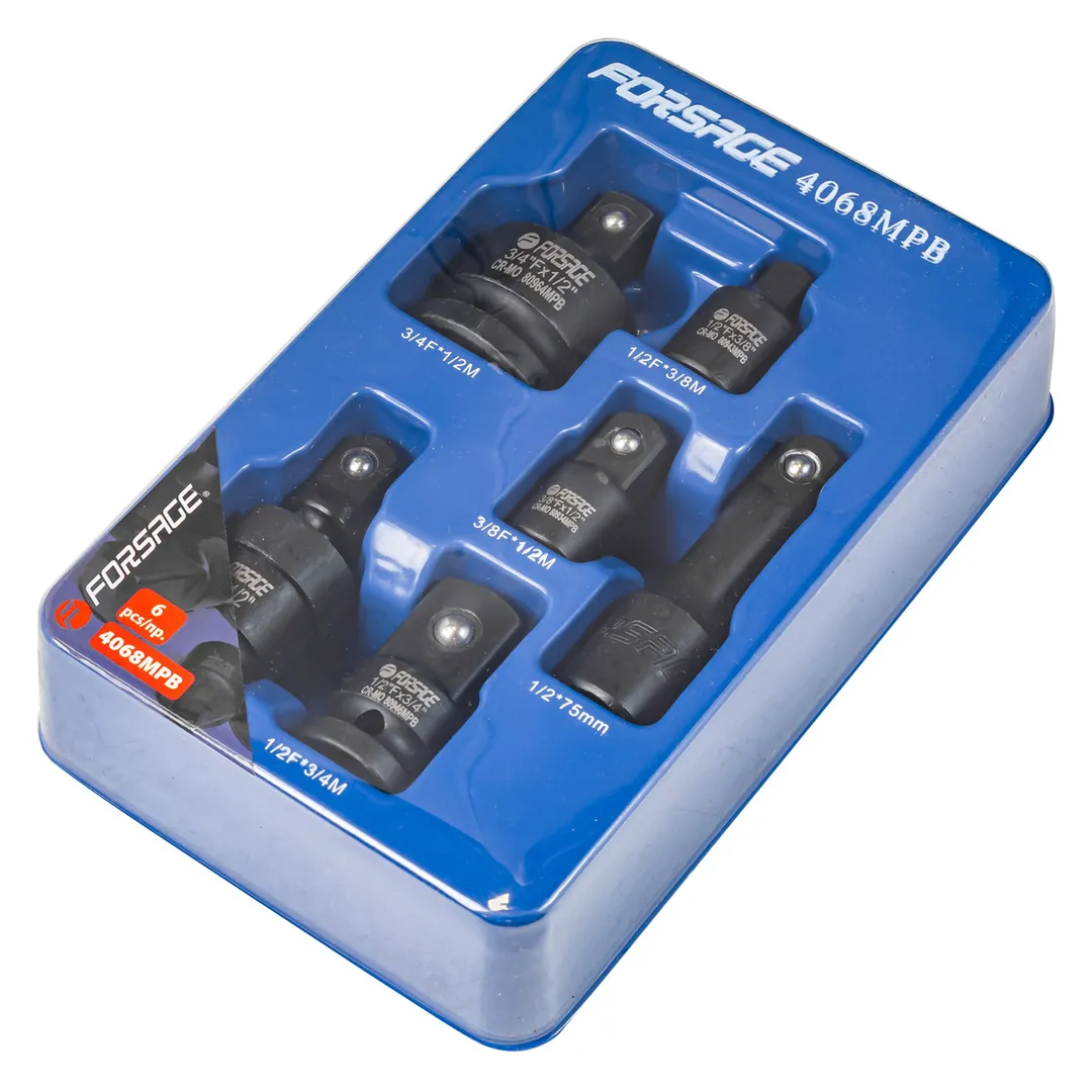Набор ударных адаптеров 6 пр Forsage F-4068MPB