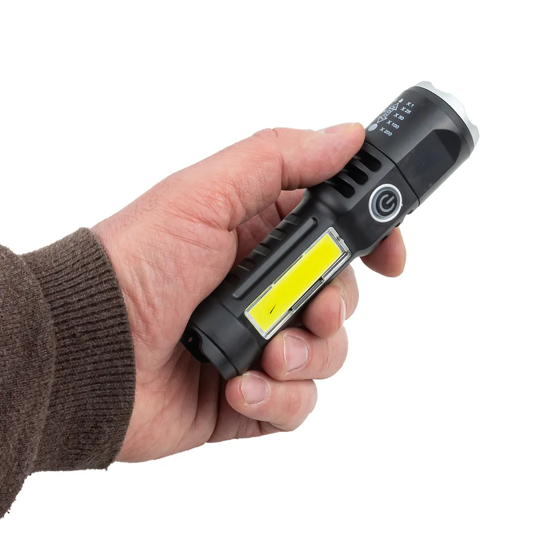 Фонарь светодиодный аккумуляторный FORSTIME FT-CAM2046