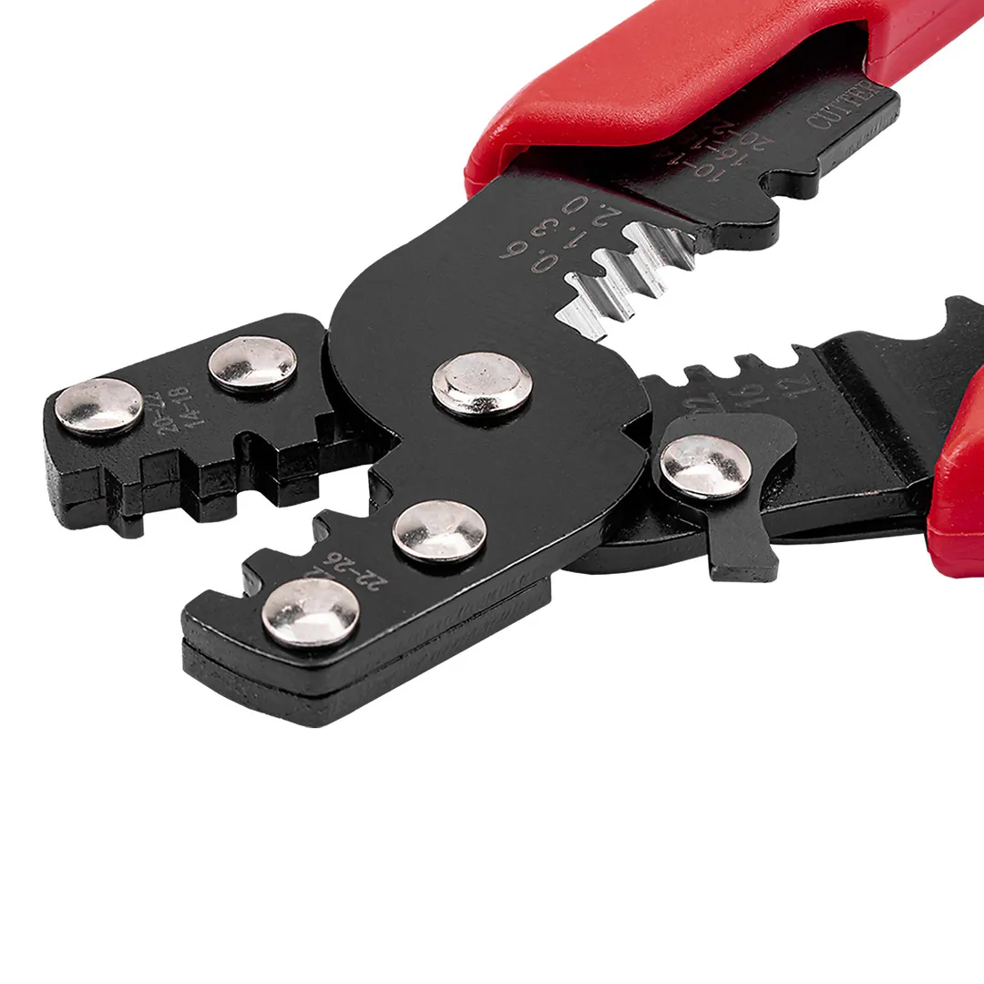 Щипцы для обжимки клемм и снятия изоляции PATRON P-6806