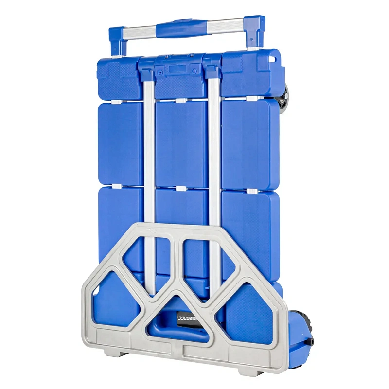 Тележка складная платформенная/для багажа с телескопич. ручкой и набором эластичных шнуров, г/п 200кг Forsage F-L022