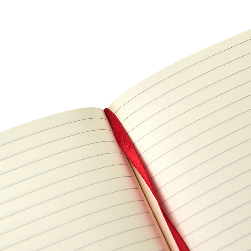 Блокнот "1818-15", А5, 80 листов, красный