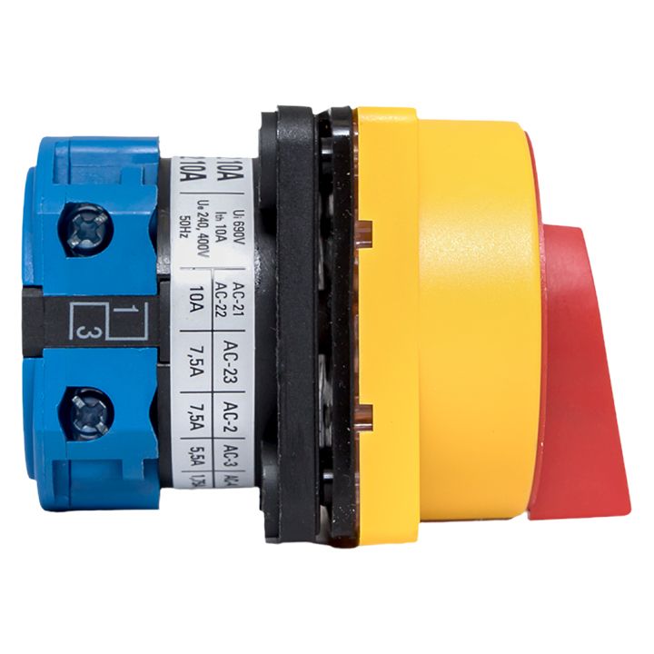 Переключатель кулачковый ПК-1-12 10А 2P "0-1" с блокировкой IP65 EKF PROxima pk-1-12-10-a65