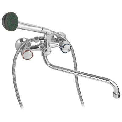 Смеситель для ванны, цинк, хром Wisent W2366