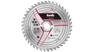Диск пильный 250×30×1,8 мм, 42 зуба, по дереву, KWB 49589352