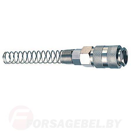 Быстросъемное соединение с пружиной, "мама"-зажим под шланг 8х10 мм FUBAG 180130 B