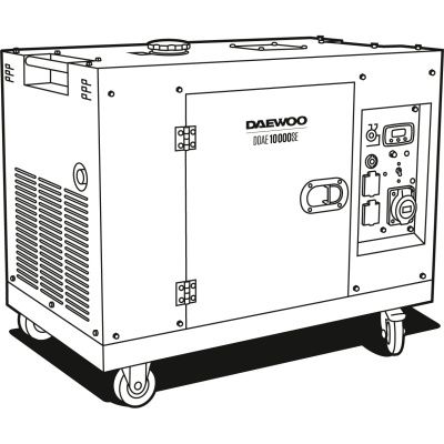 Генератор дизельный DDAE 10000SE Daewoo Power DDAE 10000SE(2024)