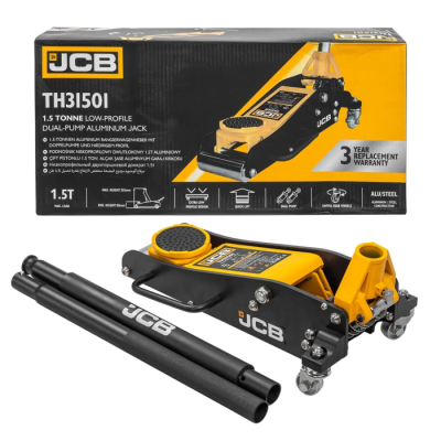 Домкрат подкатной гидравлический 1.5 т, 80-355 мм JCB JCB-TH31501
