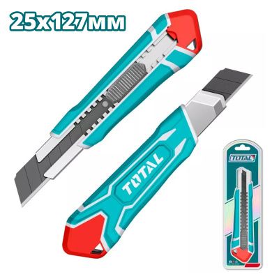 Нож строительный выдвижной TOTAL THT5112505