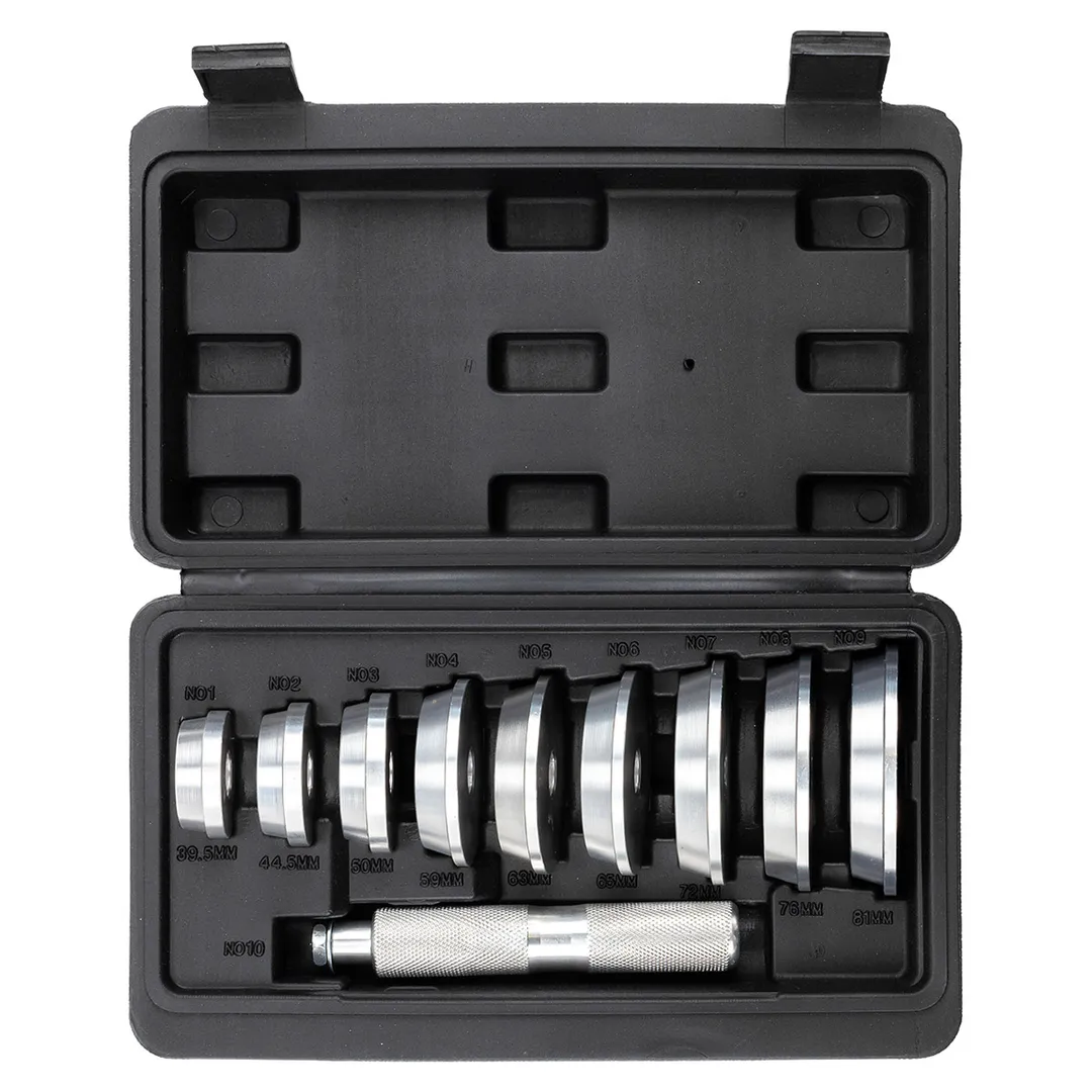 Набор инструментов для установки сальников и подшипников 39.5-81 мм 10 пр RockForce RF-66603