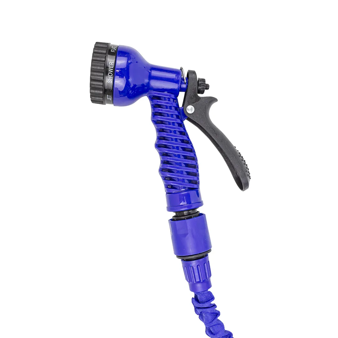 Шланг поливочный расширяющийсяв комплекте с распылителем 15 м, 7 режимов полива WMC TOOLS WMC-TG7106003 New