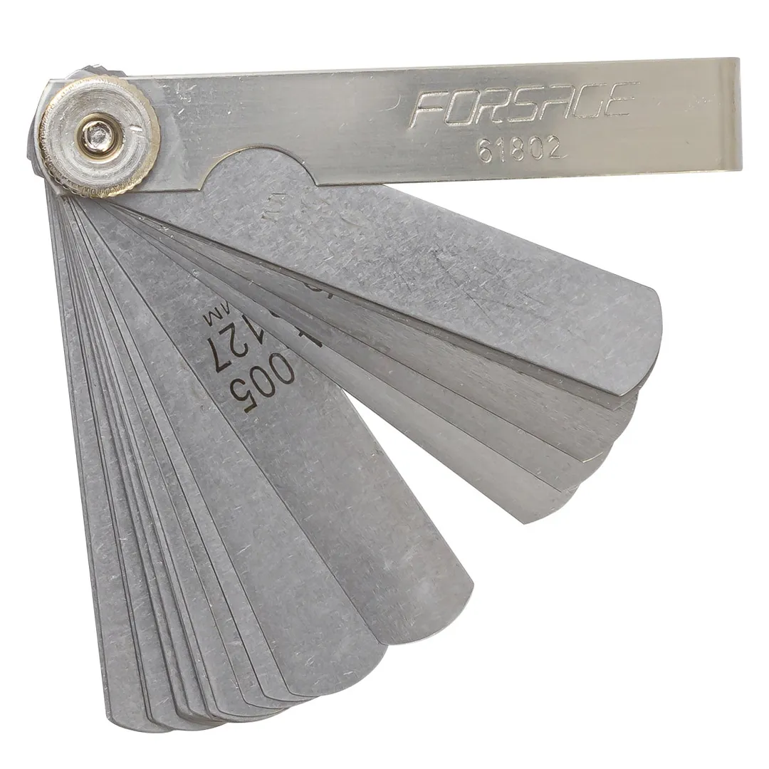 Набор щупов 26 пр., 0,04-0,63 мм, Forsage F-61802