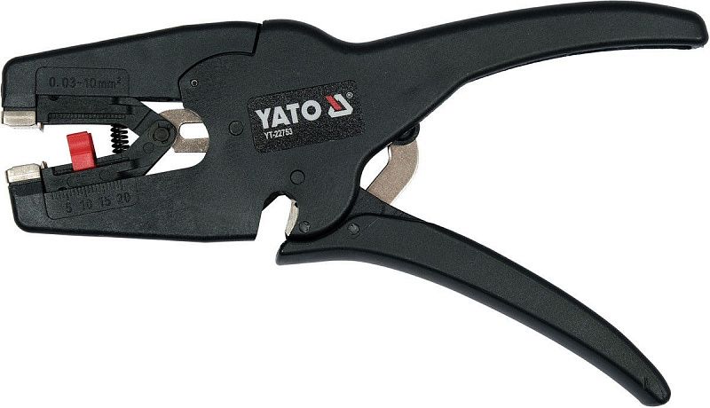 Клещи автоматические для снятия изоляции (0.03--10 мм2) Yato YT-22753